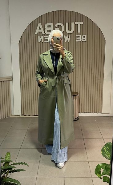 Trench robe longue