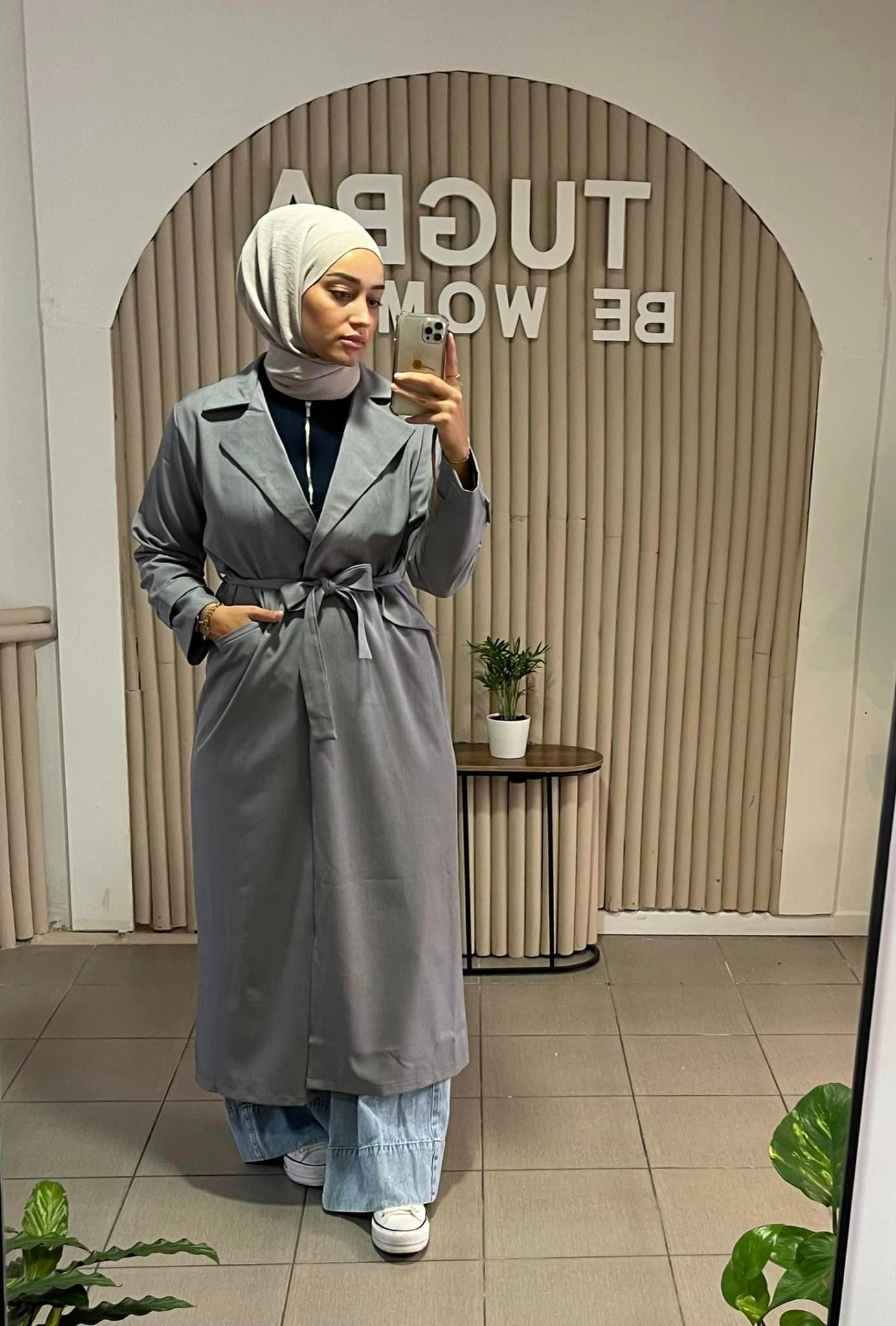 Trench robe longue