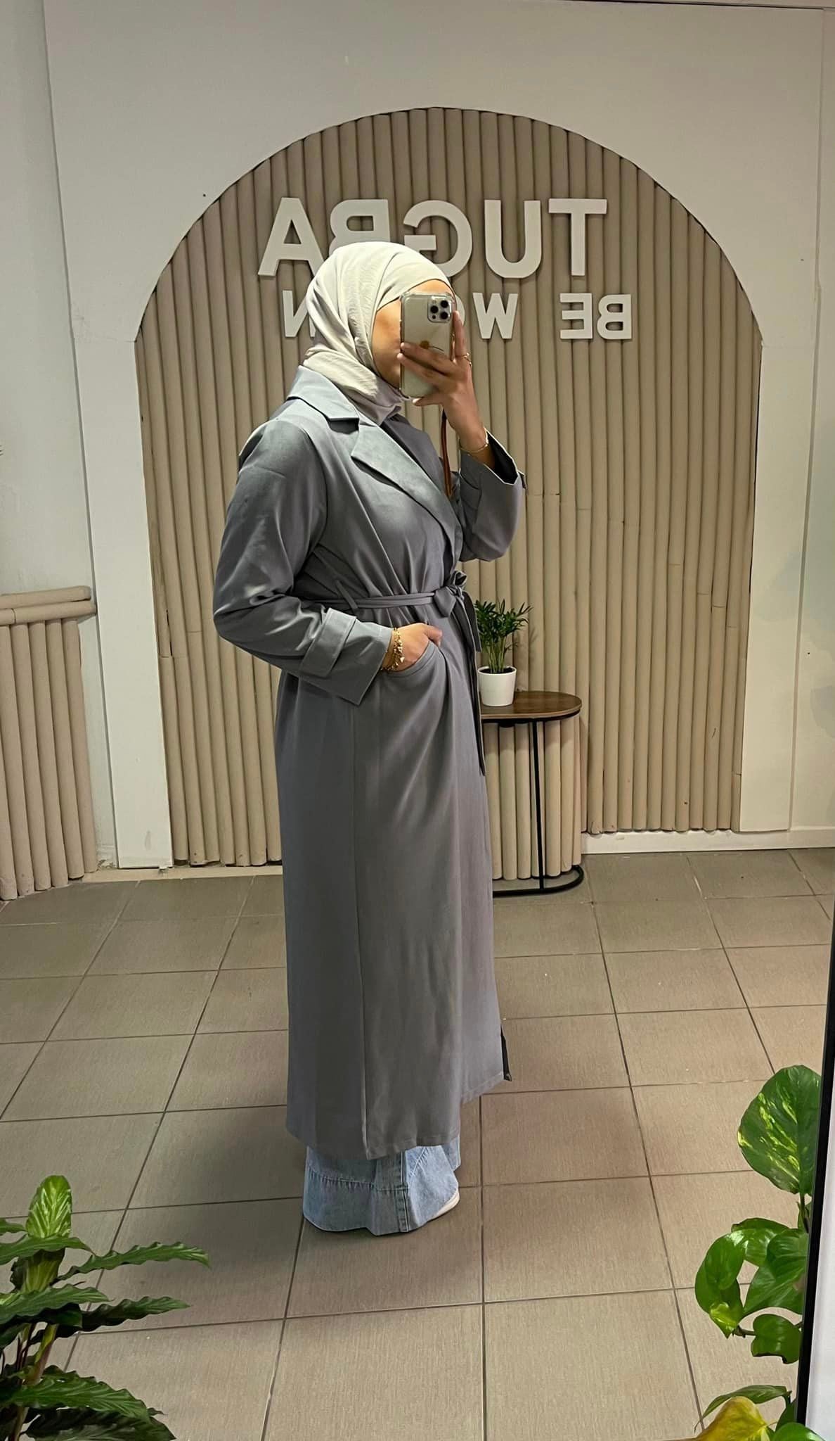 Trench robe longue
