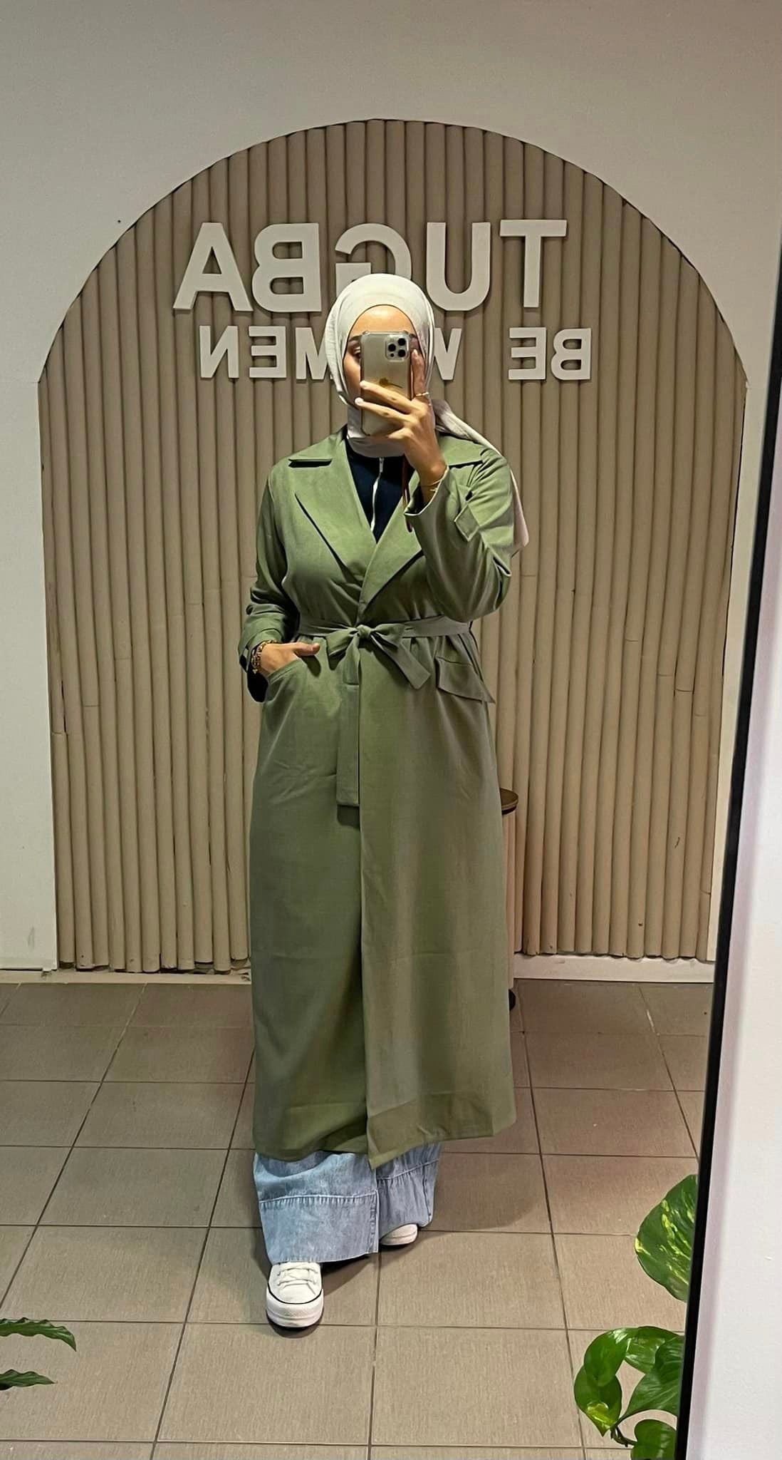 Trench robe longue