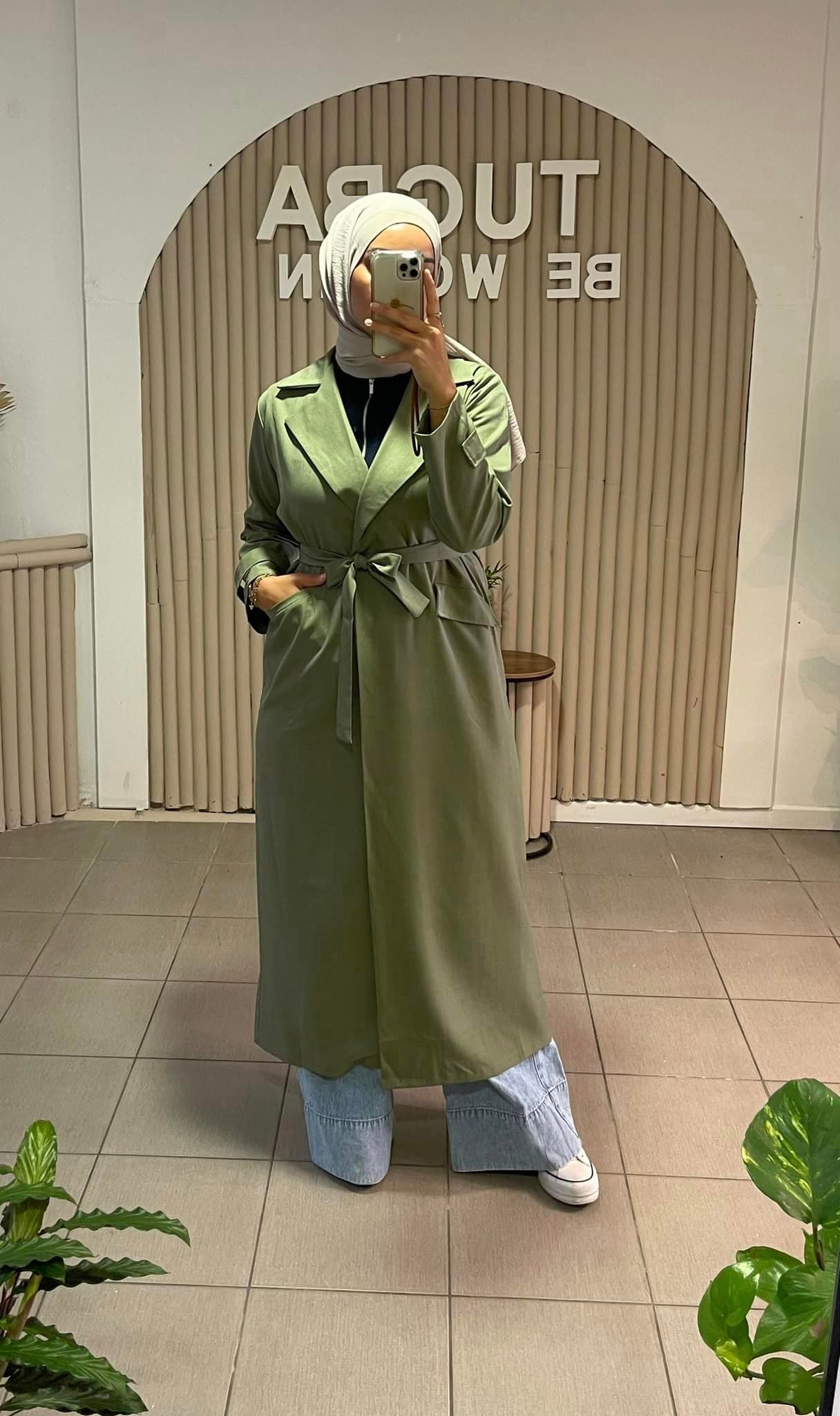 Trench robe longue