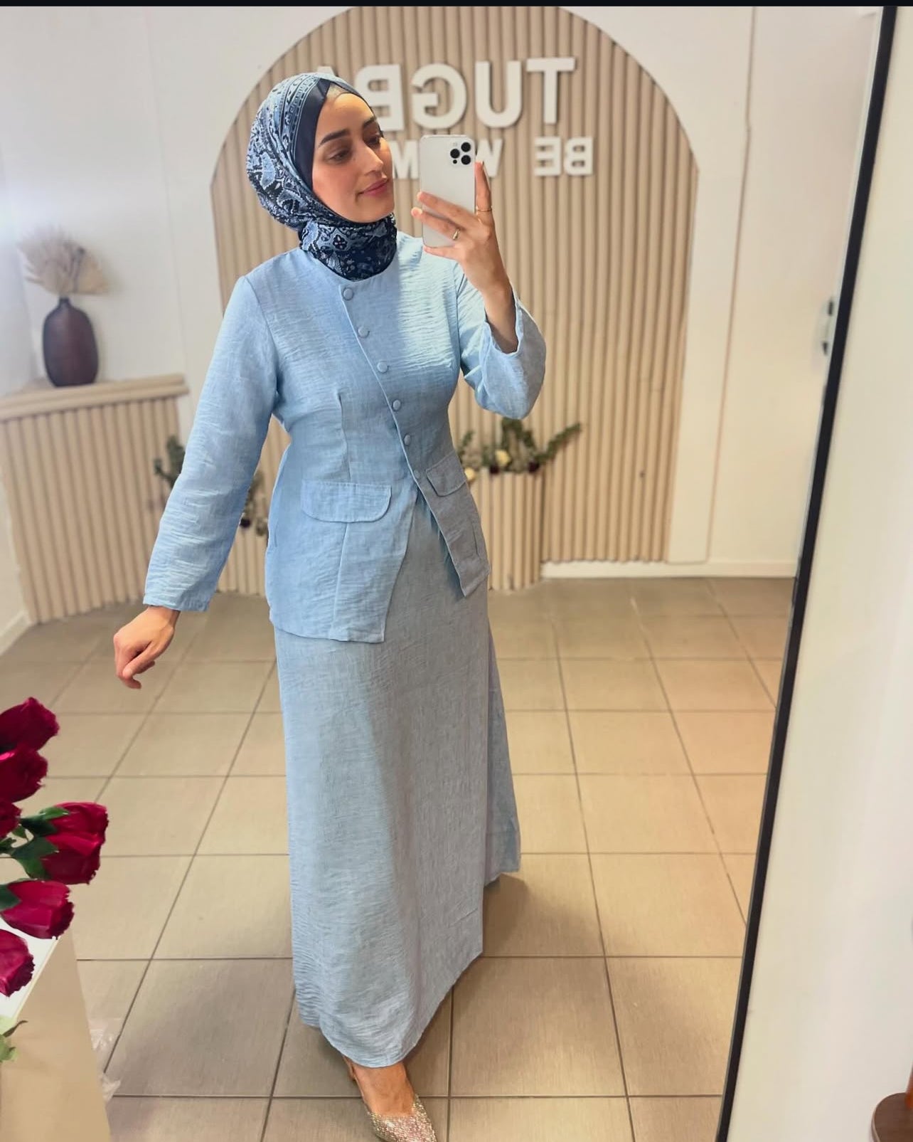 Ensemble jupe chemisier